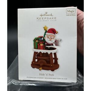 2011 Hallmark Keepsake Ornament Hide 'n' Peek. Sound And Motion Ornament New! 4D